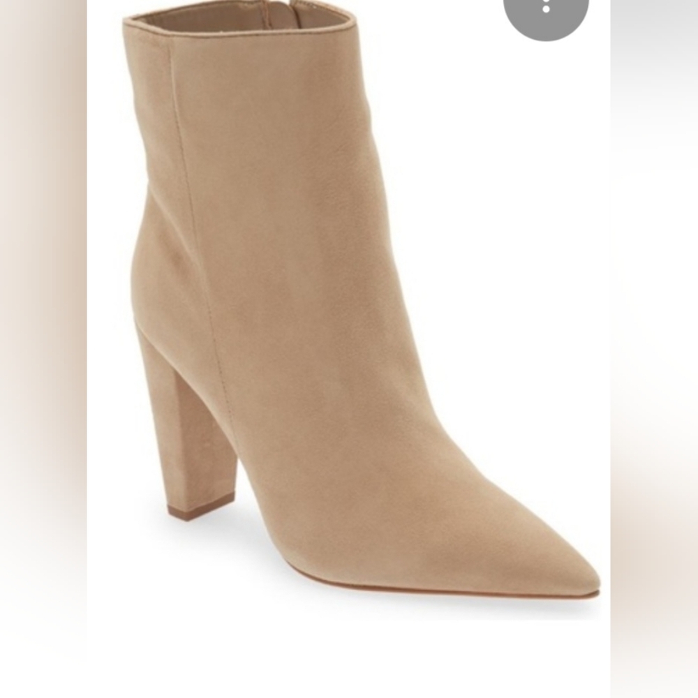 Vince Camuto Womens Membidi  True Suede Bootie Size 9